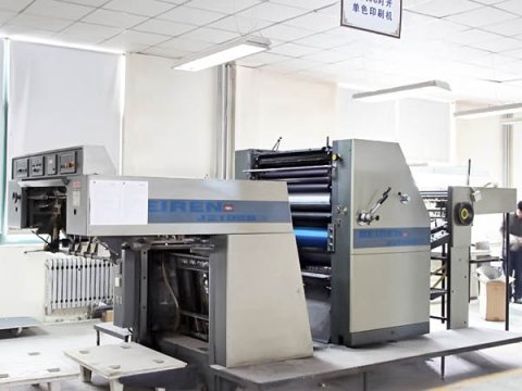 印刷設備展示-單色膠印機